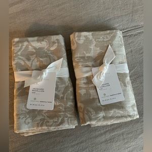 Pottery Barn Jacquard Shams BRAND NEW